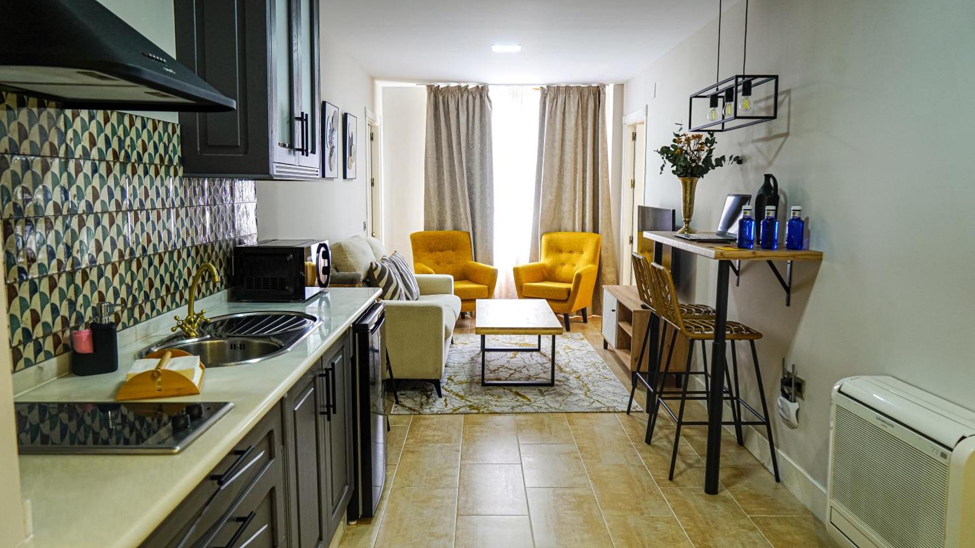 Apartamentos Puente Romano Suites Mérida Luaran gambar